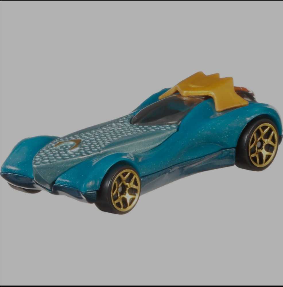 Hot Wheels DC Character Cars Mera - Hot Wheels by Mattel (DC Comic Hot Wheels) action figure collectible [Barcode 887961701890] - Main Image 3