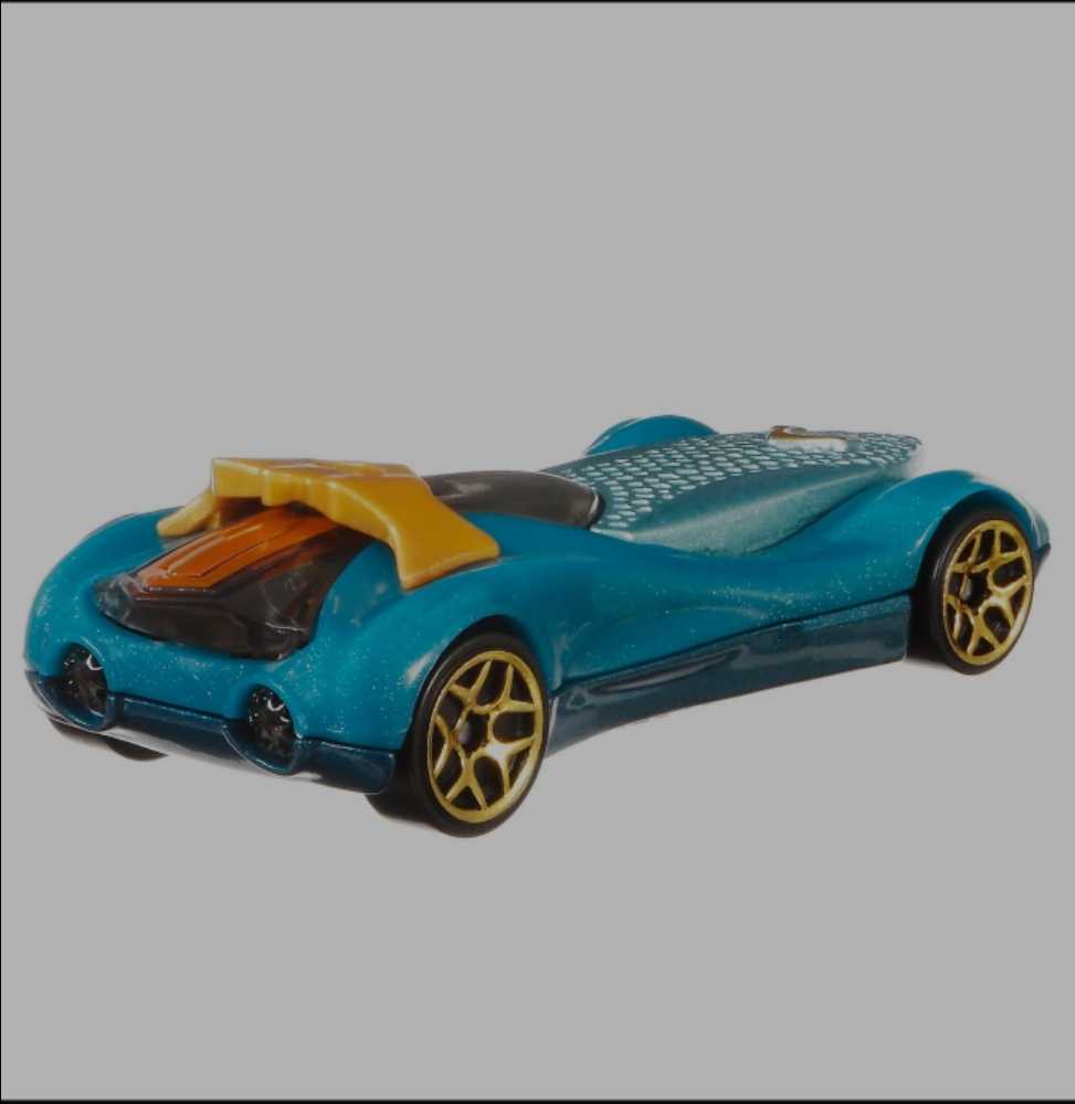 Hot Wheels DC Character Cars Mera - Hot Wheels by Mattel (DC Comic Hot Wheels) action figure collectible [Barcode 887961701890] - Main Image 4