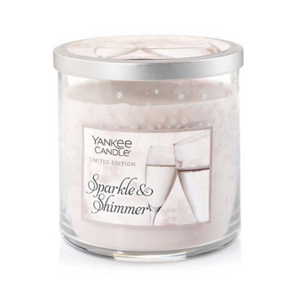 CANDLE: New Years Yankee Candle Sparkling & Shimmering Tumbler 2016 - Yankee Candle (New Years Candles) action figure collectible - Main Image 3