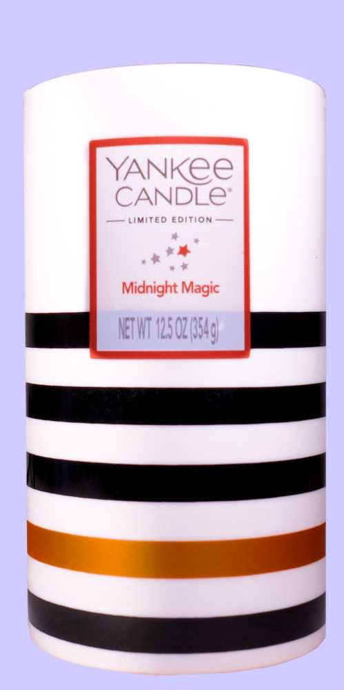 CANDLE: New Years Yankee Candle Midnight Magic 2016 - Yankee Candle (New Years Candles) action figure collectible - Main Image 4