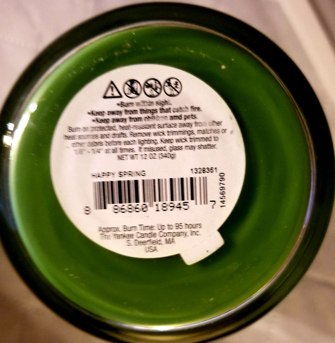 CANDLE: SPRING Yankee Candle Happy Spring scent2 - Yankee Candle (Spring Candles) action figure collectible - Main Image 2