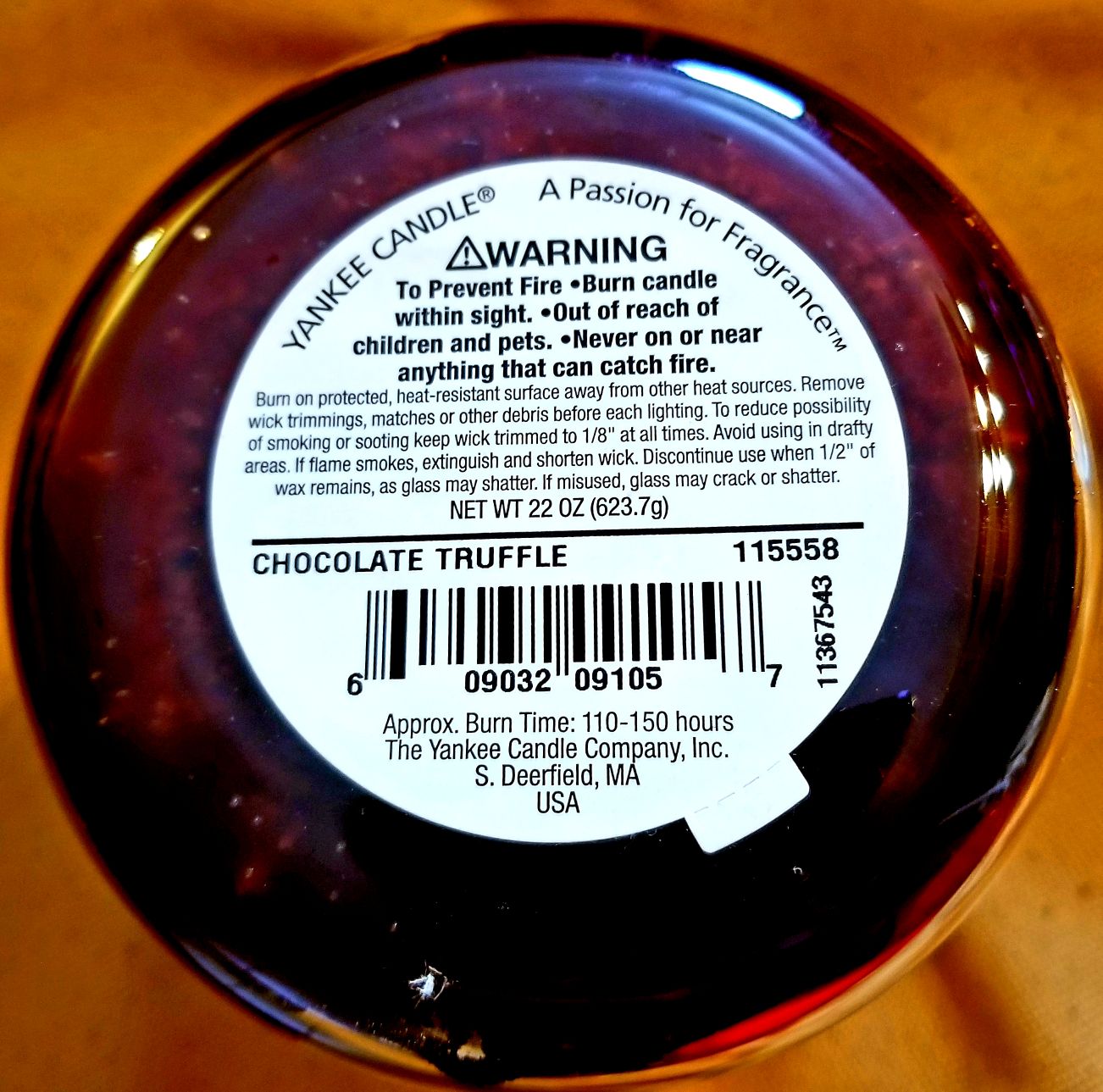 CANDLE: Valentine’s Day Yankee Candle Chocolate Truffle - Yankee Candle (Valentine’s Day Candles) action figure collectible - Main Image 2