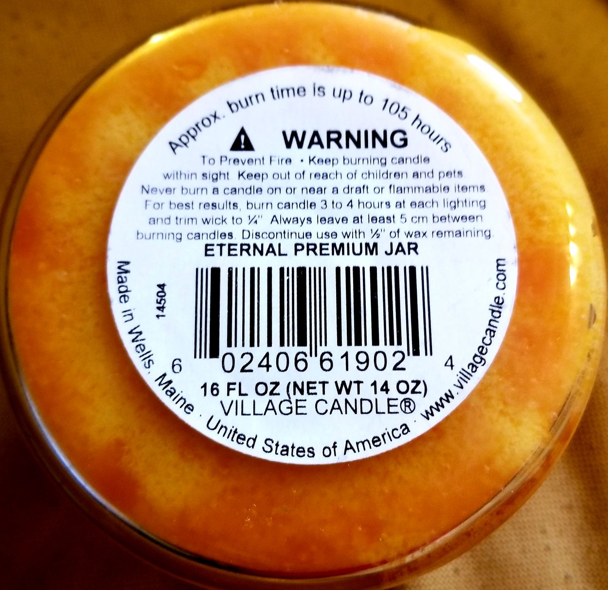 CANDLE: Valentine’s Day Village Candle Eternal 2014 - Village Candle (Valentine’s Day Candles) action figure collectible - Main Image 2