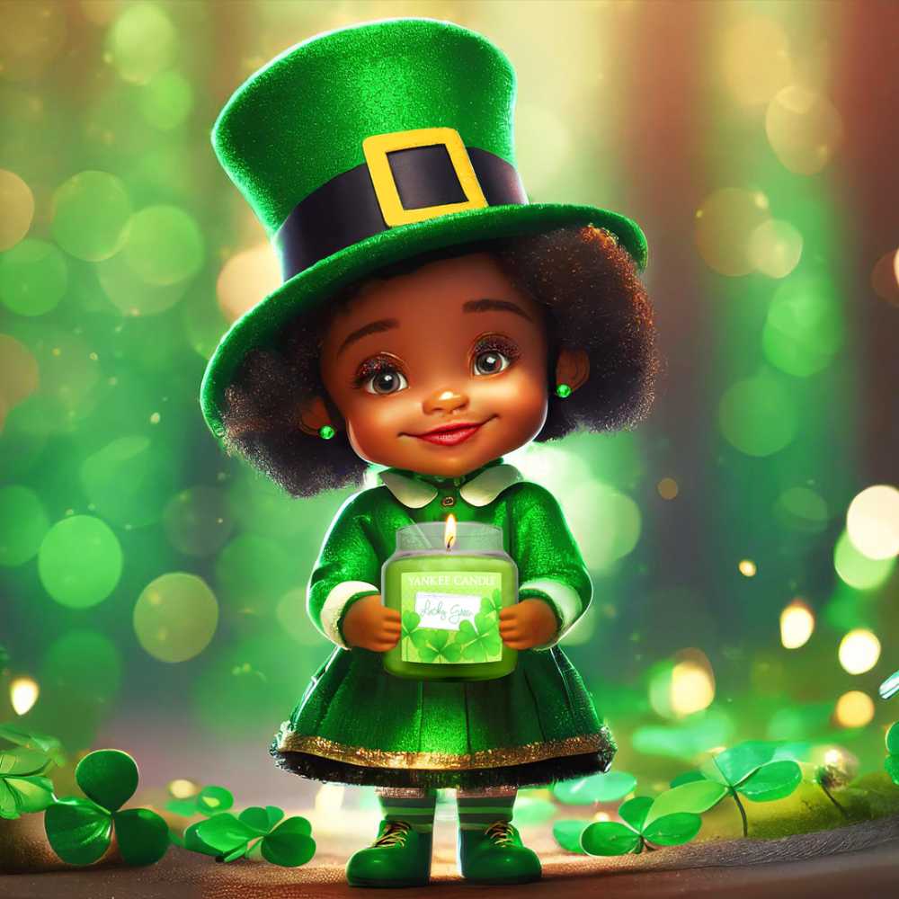 CANDLE: St. Patrick’s Day Yankee Candle Lucky Green 2013 - Yankee Candle (St. Patrick’s Day Candles) action figure collectible - Main Image 4