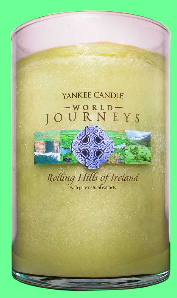 CANDLE: St. Patrick’s Day Yankee Candle Rolling Hills of Ireland Journeys 2014 - Yankee Candle (St. Patrick’s Day Candles) action figure collectible - Main Image 3