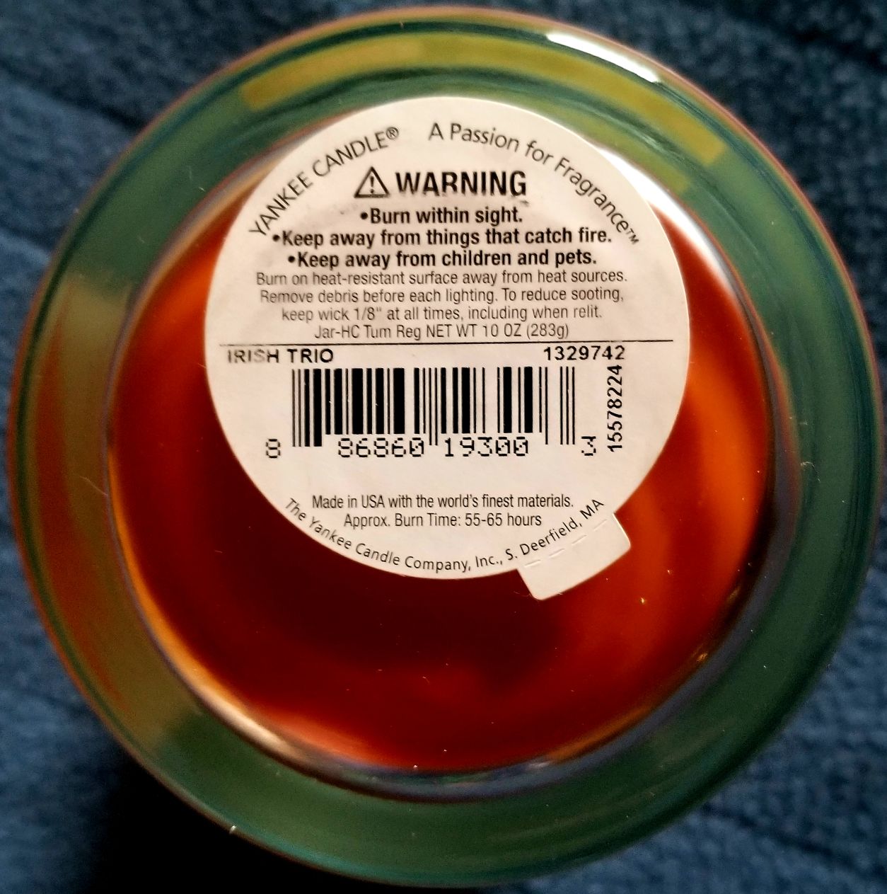 CANDLE: St. Patrick’s Day Yankee Candle Trio 2015 - Yankee Candle (St. Patrick’s Day Candles) action figure collectible - Main Image 2