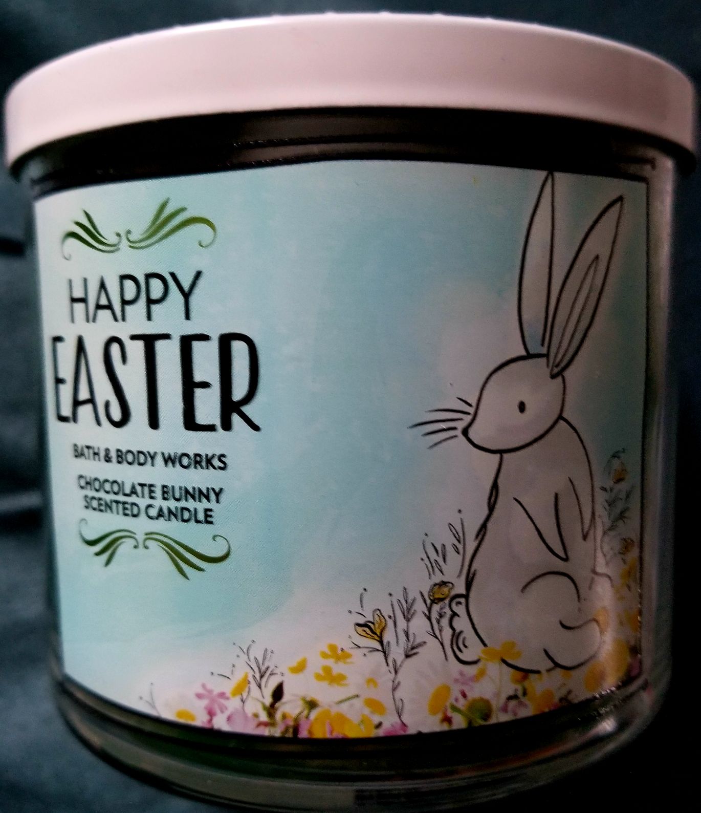 CANDLE: Easter Bath and Bodyworks Happy Easter Chocolate Bunny 2019 - Bath & Bodyworks Candle (Easter Candles) action figure collectible - Main Image 1