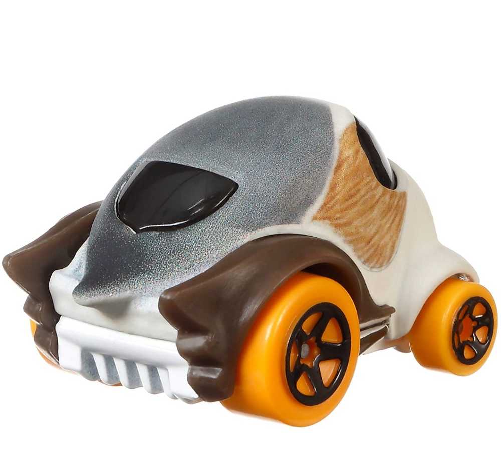 Hot Wheels Star Wars Character Porg White Card - Hot Wheels by Mattel (Star Wars Hot Wheels) action figure collectible [Barcode 0887961709070] - Main Image 3