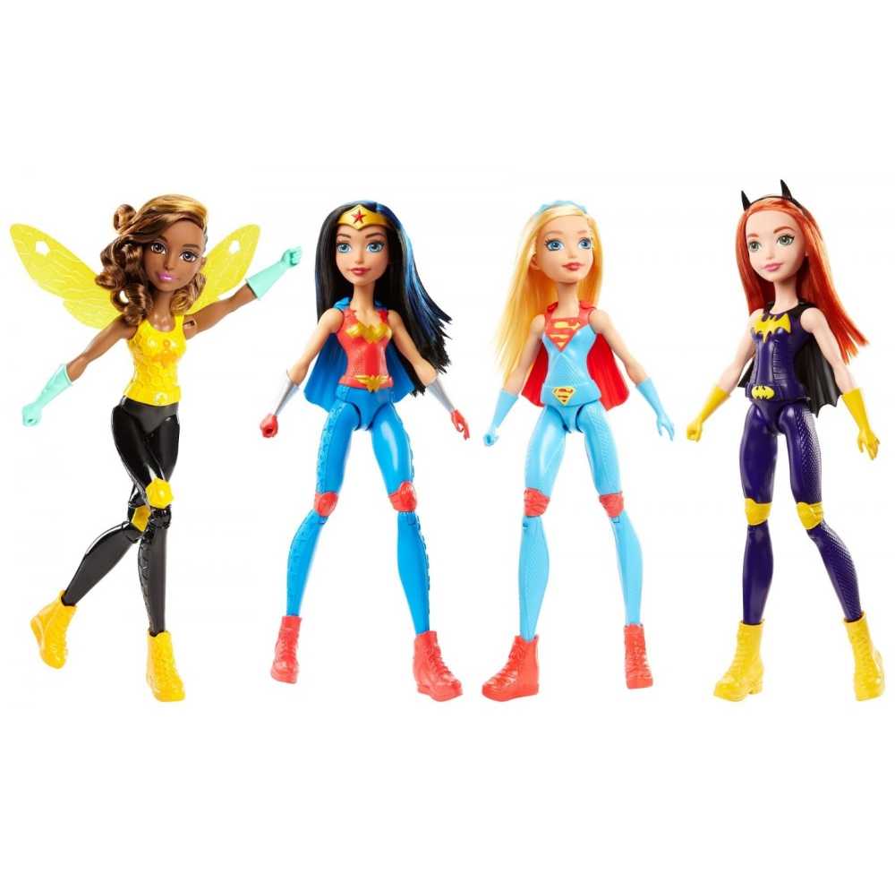 DC Super Hero Girls 12 inch Action Training Collection 4 pack - DC Mattel (DC Superhero Girls) action figure collectible [Barcode 0887961423150] - Main Image 3