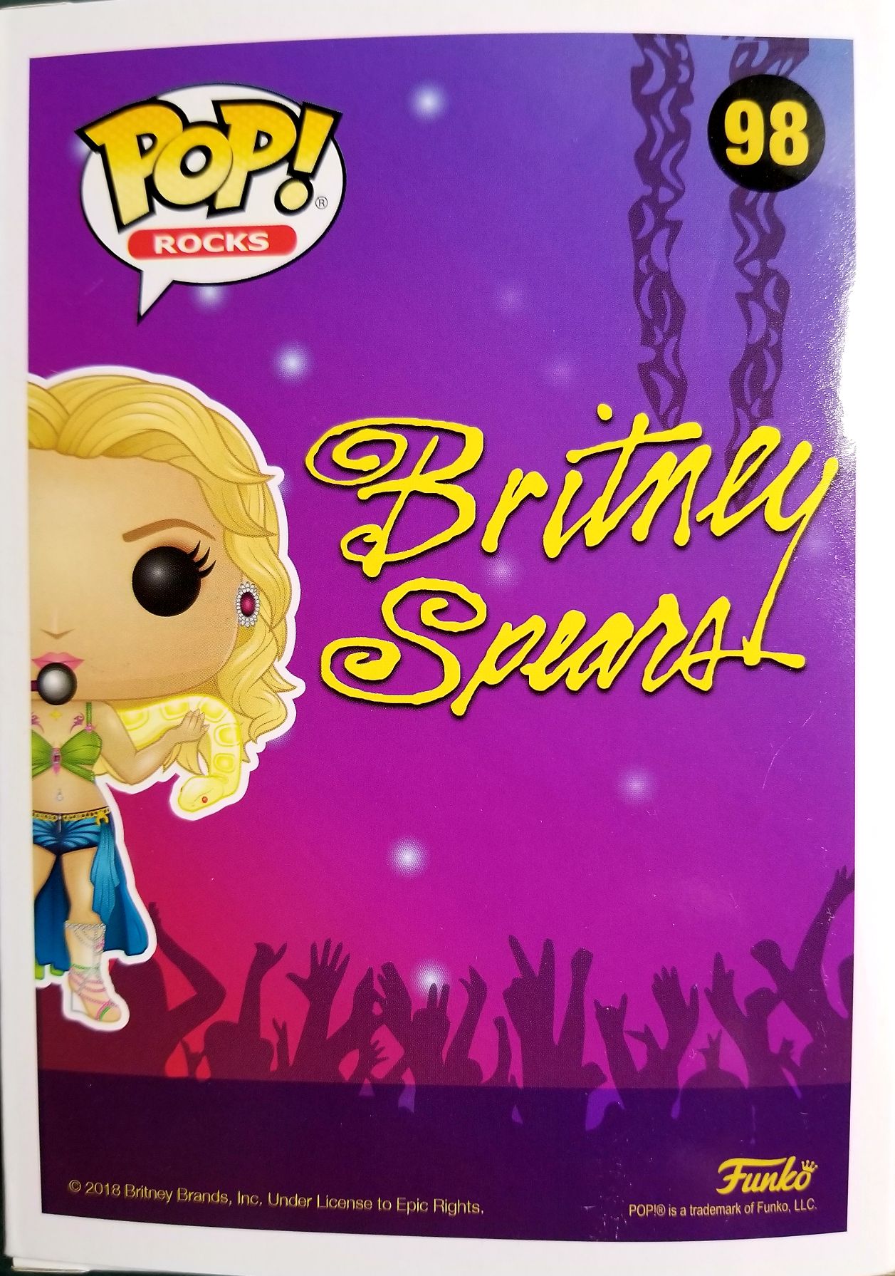 Funko Pop! Rocks: Britney Spears - Funko (Music Icons) action figure collectible [Barcode 0889698366519] - Main Image 2