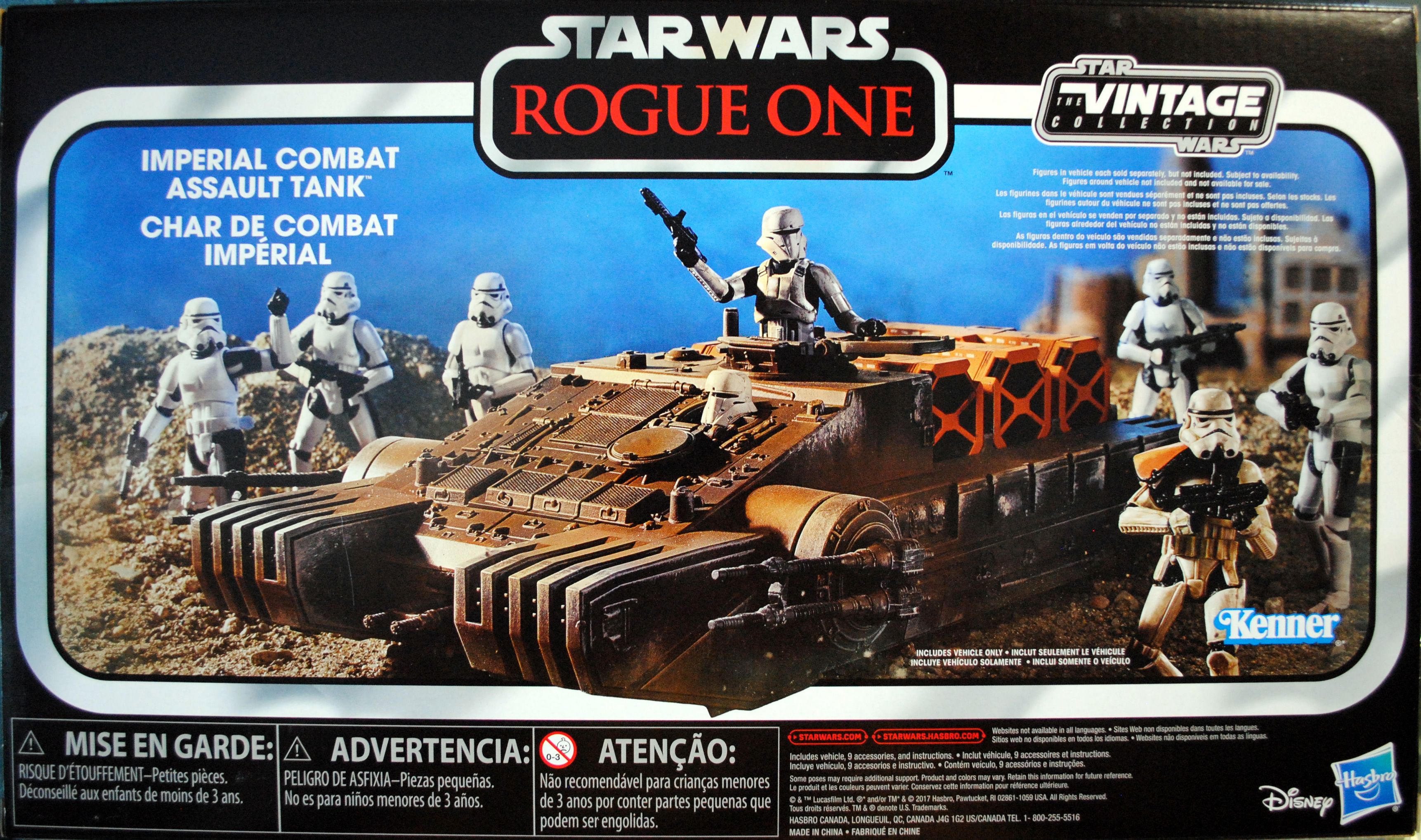 Imperial Combat Assault Tank - TVC - Vehicles - Hasbro (Rogue One: A Star Wars Story) action figure collectible [Barcode 0630509671120] - Main Image 2
