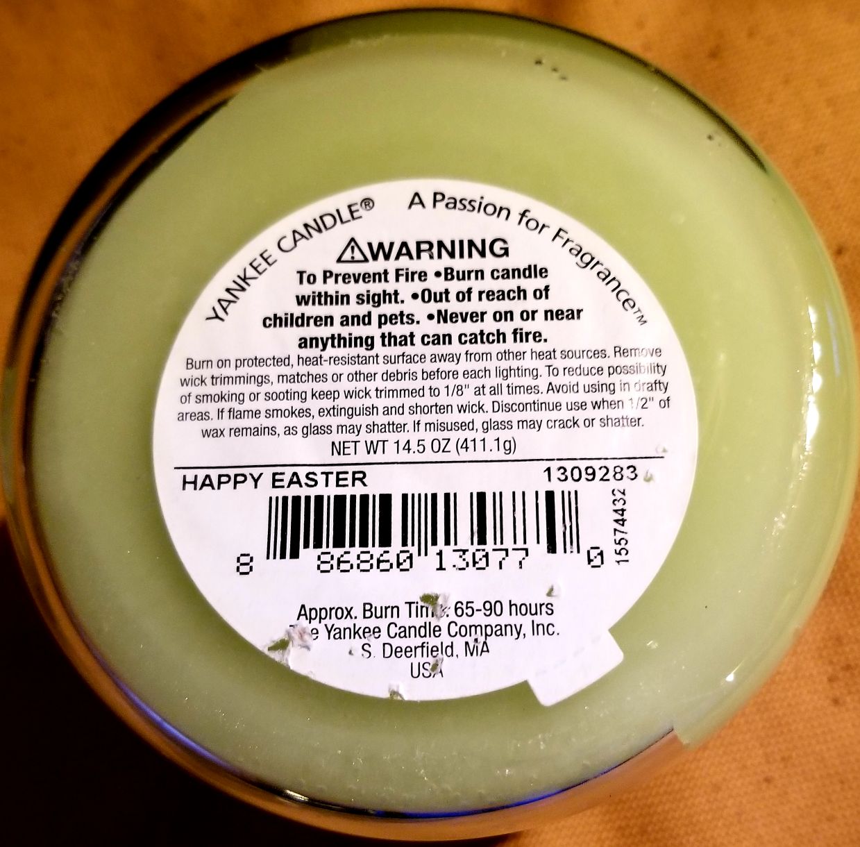 CANDLE: Easter Yankee Happy Easter  Eggs  2015 - Yankee Candle (Easter Candles) action figure collectible - Main Image 2