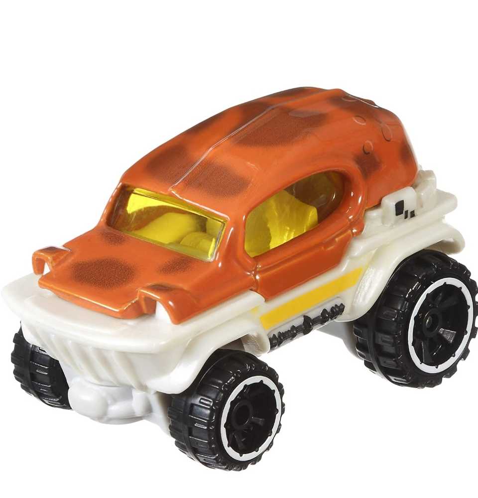 Hot Wheels Star Wars Character Admiral Ackbar White Card - Hot Wheels from Mattel (Star Wars Hot Wheels) action figure collectible [Barcode 0887961745665] - Main Image 4