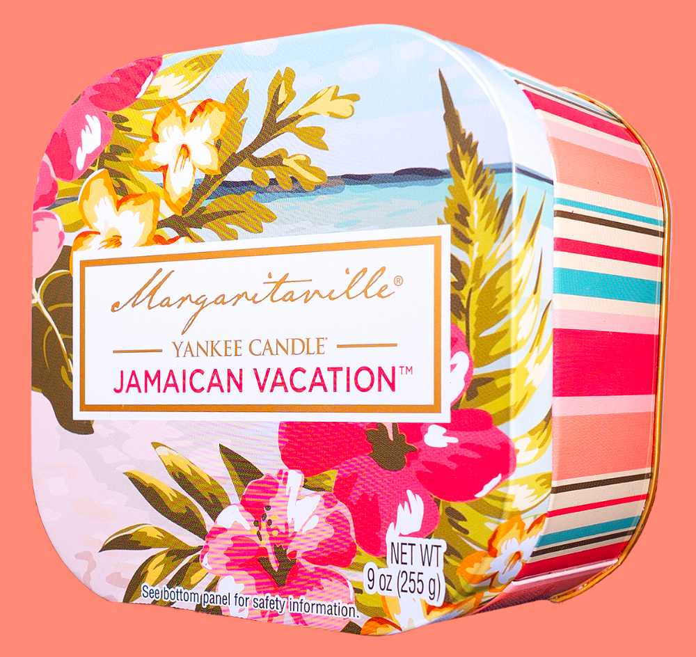 CANDLE: Cinco de Mayo Yankee Margaritaville Jamaican Vacation Tin 2016 - Yankee Candle (Cinco de Mayo Candle) action figure collectible - Main Image 3