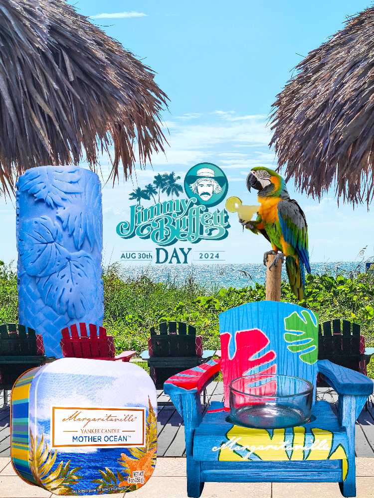 CANDLE: Cinco de Mayo Yankee Margaritaville Mother Ocean Pillar 2016 - Yankee Candle (Cinco de Mayo Candle) action figure collectible - Main Image 3