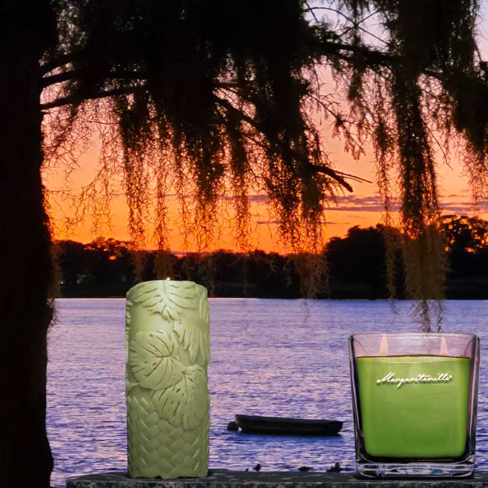 CANDLE: Cinco de Mayo Yankee Margaritaville Edge of Paradise Glass - Yankee Candle (Cinco de Mayo Candle) action figure collectible - Main Image 4