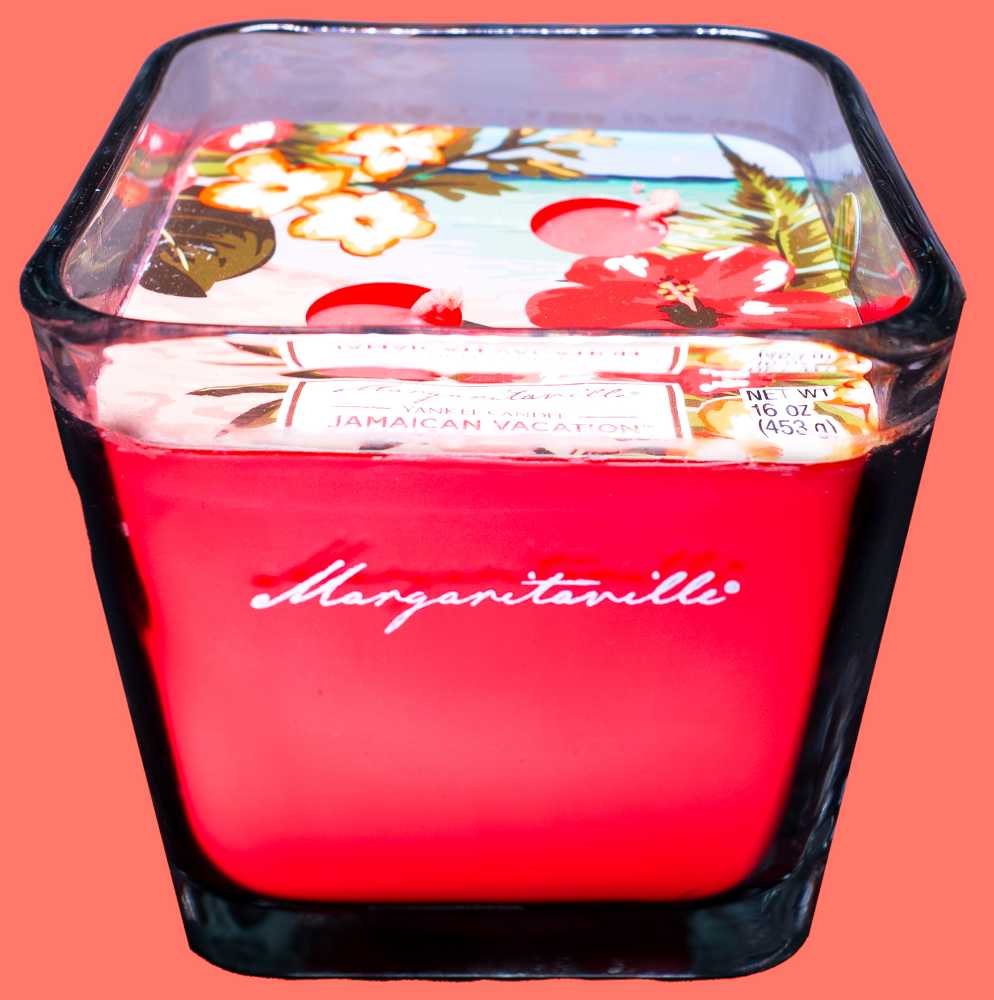 CANDLE: Cinco de Mayo Yankee Margaritaville Jamaican Vacation Glass 2016 - Yankee Candle (Cinco de Mayo Candle) action figure collectible - Main Image 3