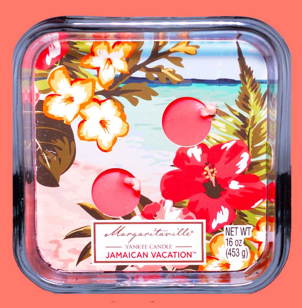 CANDLE: Cinco de Mayo Yankee Margaritaville Jamaican Vacation Glass 2016 - Yankee Candle (Cinco de Mayo Candle) action figure collectible - Main Image 4