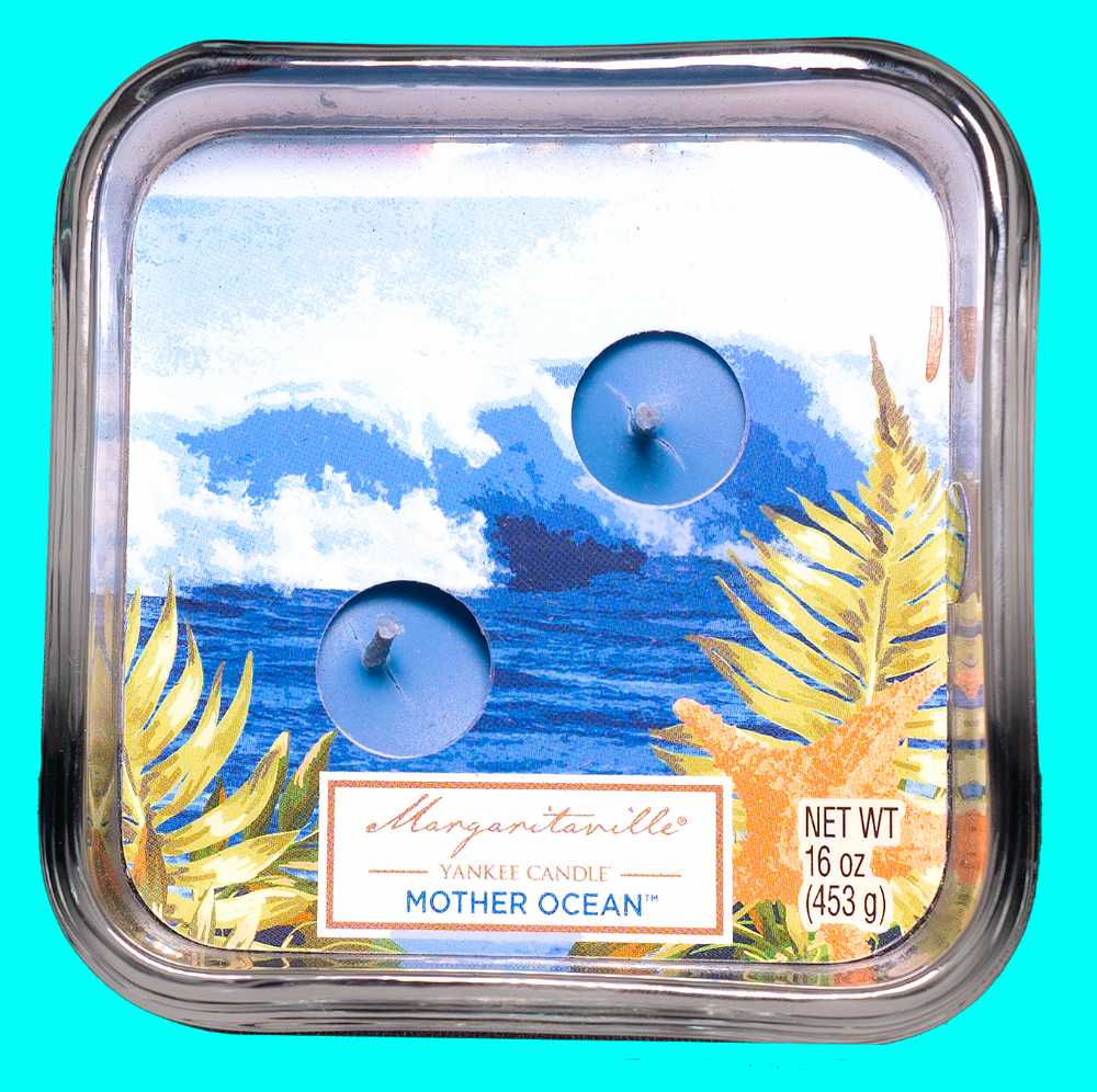 CANDLE: Cinco de Mayo Yankee Margaritaville Mother Ocean Glass 2016 - Yankee Candle (Cinco de Mayo Candle) action figure collectible - Main Image 4