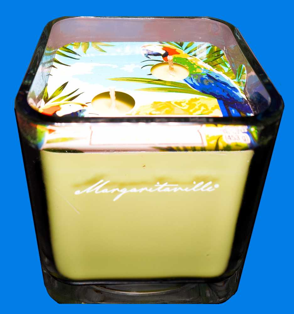 CANDLE: Cinco de Mayo Yankee Margaritaville Lime & Sea Salt Glass 2016 - Yankee Candle (Cinco de Mayo Candle) action figure collectible - Main Image 4