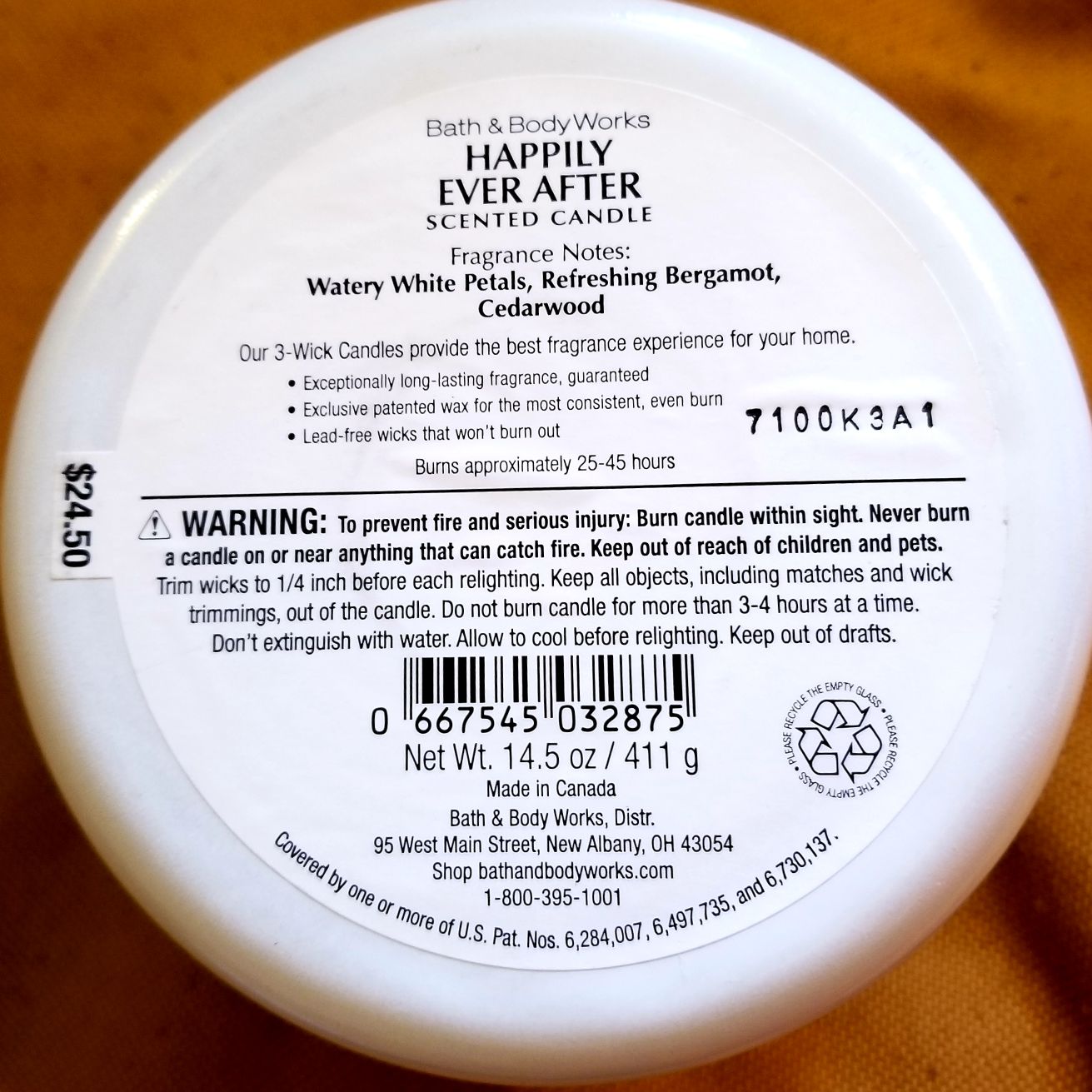 CANDLE: Valentine’s Day Bath & Body Works Happily Ever After 2017 - Bath & Bodyworks Candle (Valentine’s Day Candles) action figure collectible - Main Image 2