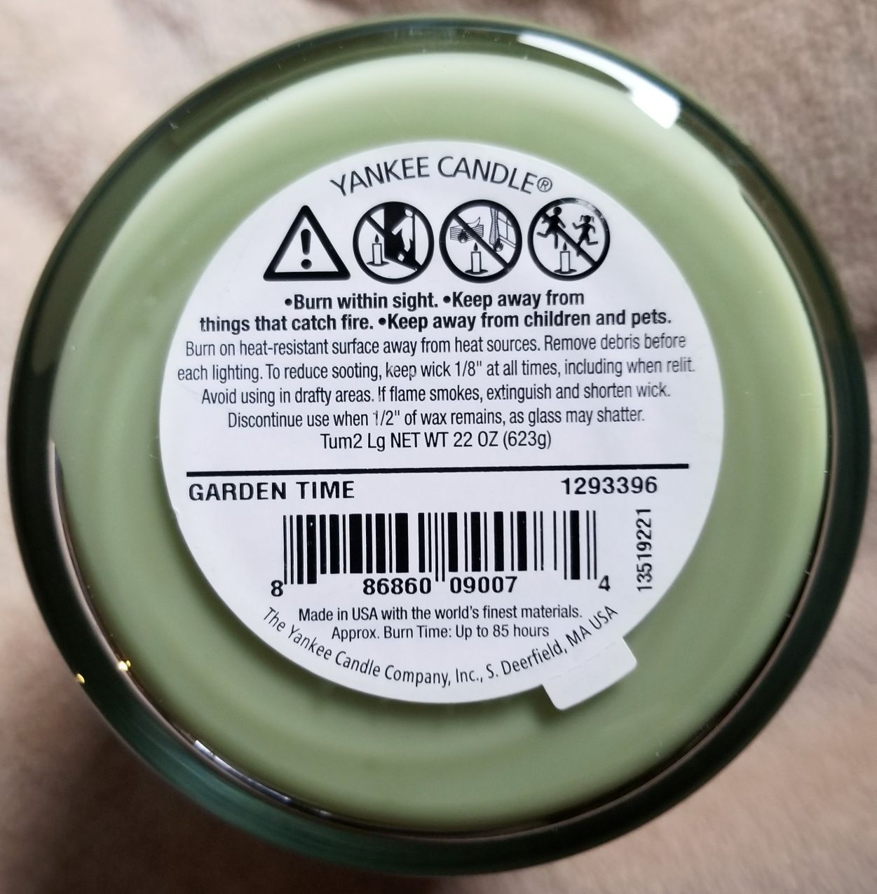 CANDLE: Garden Yankee Garden Time - Yankee Candle (Garden Candles) action figure collectible - Main Image 2