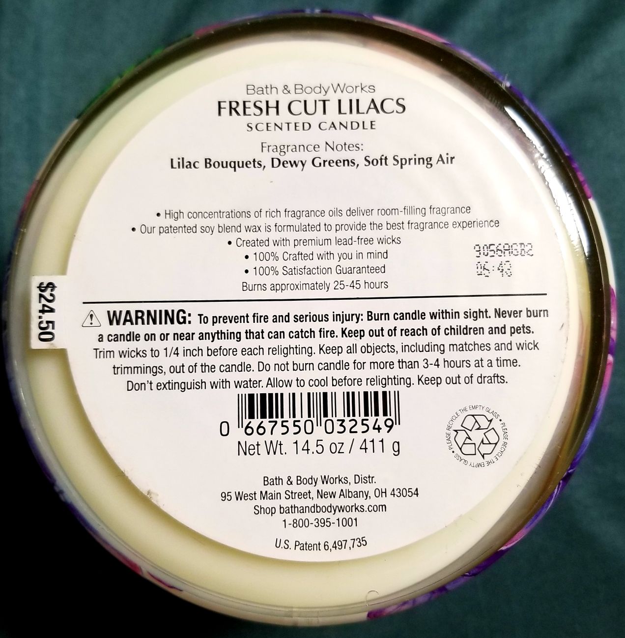 CANDLE: Valentine’s Day Bath & Body Works LOVE YOU. 2019 - Bath & Bodyworks Candle (Valentine’s Day Candles) action figure collectible [Barcode 667550032549] - Main Image 2