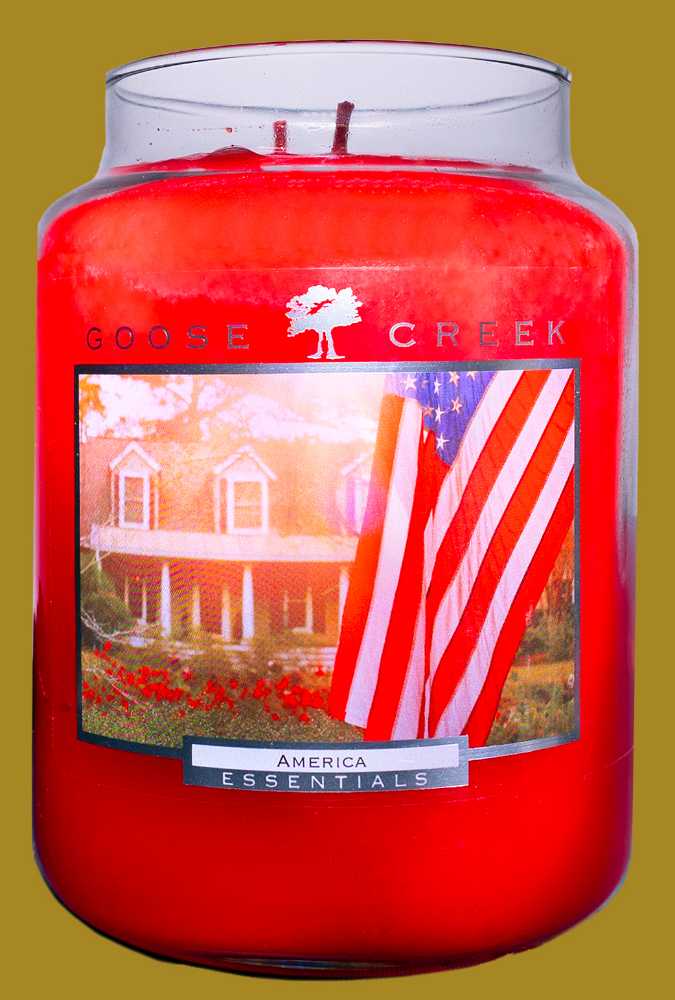 CANDLE: USA Patriotic Goose Creek America 2015 - Goose Creek Candle (USA Candles) action figure collectible - Main Image 4