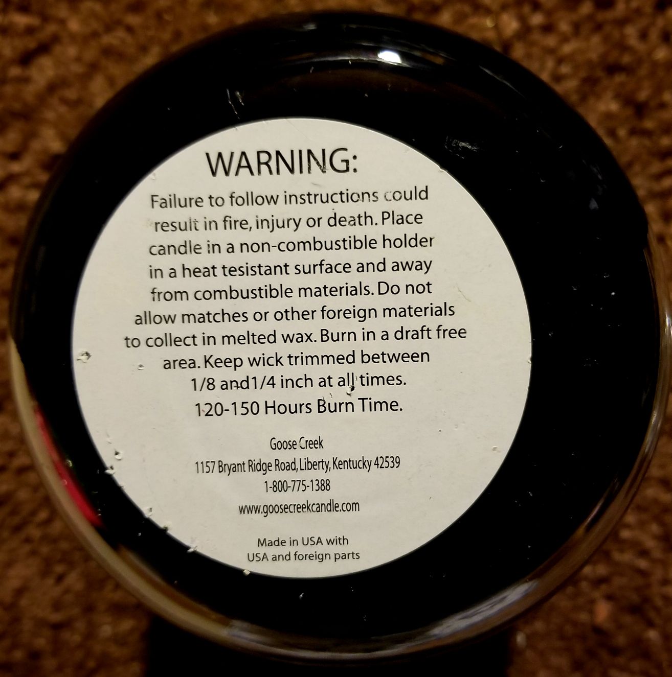 CANDLE: USA Military Goose Creek American Heroes 2015 - Goose Creek Candle (USA Candles) action figure collectible - Main Image 2