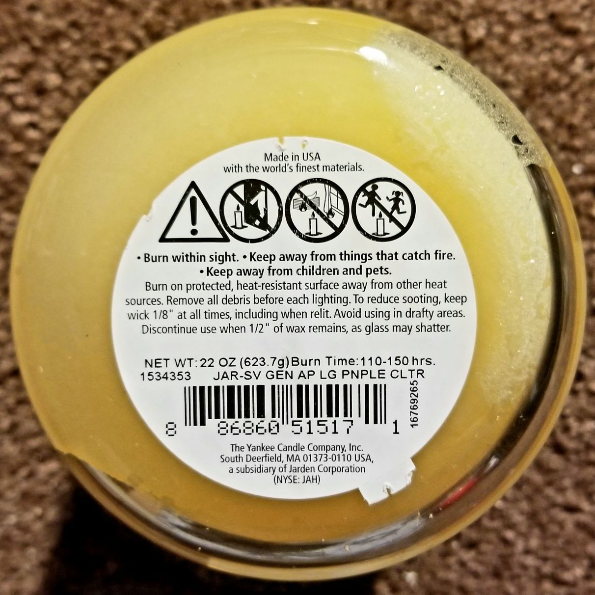 CANDLE: America Patriotic Yankee Pride - Yankee Candle (Patriotic Candles) action figure collectible - Main Image 2