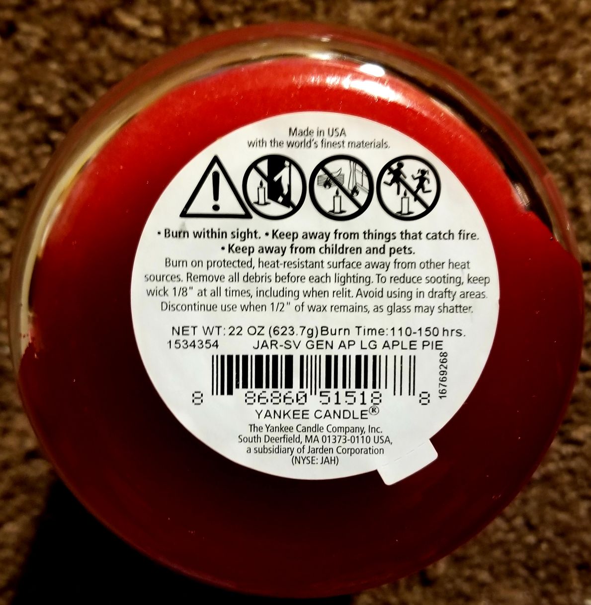 CANDLE: America Patriotic Yankee Pride Balloon - Yankee Candle (Patriotic Candles) action figure collectible - Main Image 2