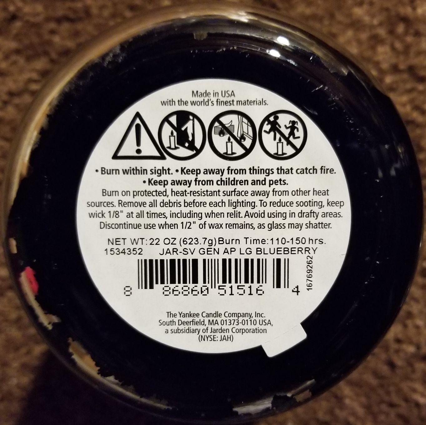 CANDLE: America Patriotic Yankee Pride Cake - Yankee Candle (Patriotic Candles) action figure collectible - Main Image 2