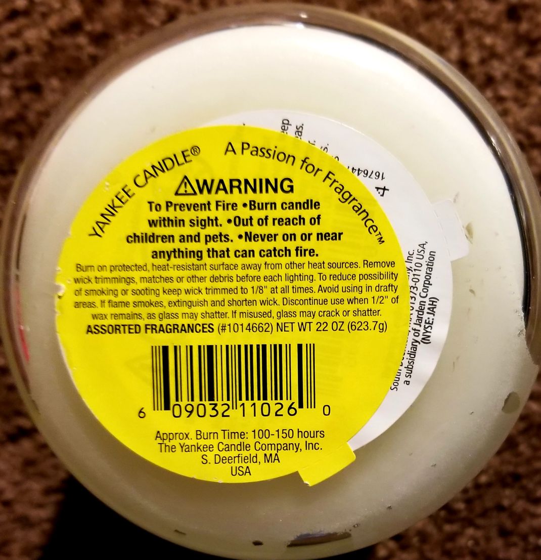 CANDLE: America Patriotic Yankee Fireworks - Yankee Candle (Patriotic Candles) action figure collectible - Main Image 2