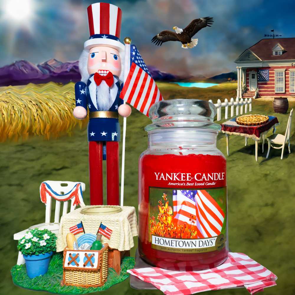 CANDLE: USA Patriotic Yankee Hometown Days 2012 - Yankee Candle (USA Candles) action figure collectible - Main Image 4