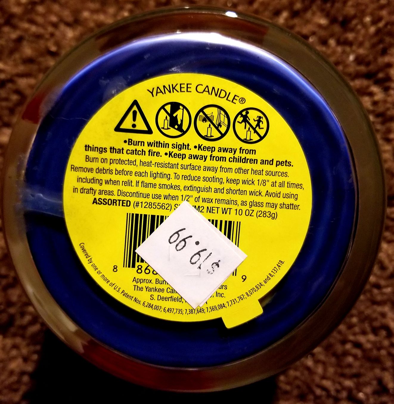 CANDLE: USA Patriotic Yankee Flag Trio - Yankee Candle (USA Candles) action figure collectible - Main Image 2