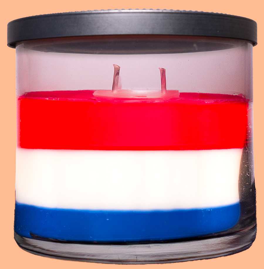 CANDLE: USA Patriotic Yankee Flag Trio - Yankee Candle (USA Candles) action figure collectible - Main Image 4