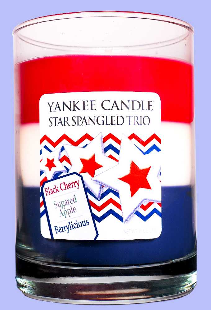 CANDLE: USA Patriotic Yankee Star Spangled Trio 2015 - Yankee Candle (USA Candles) action figure collectible - Main Image 3