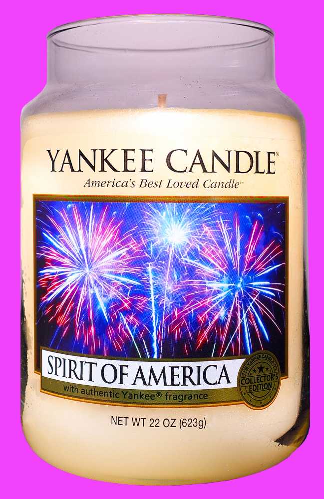 CANDLE: USA Patriotic Yankee Spirit of America 2016 - Yankee Candle (USA Candles) action figure collectible - Main Image 4
