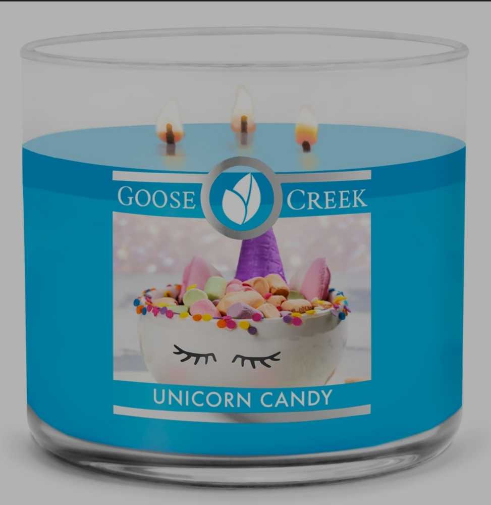 CANDLE: Enchanted Goose Creek Candle Unicorn Candy 2019 - Goose Creek Candle (Enchanted Candles) action figure collectible - Main Image 4