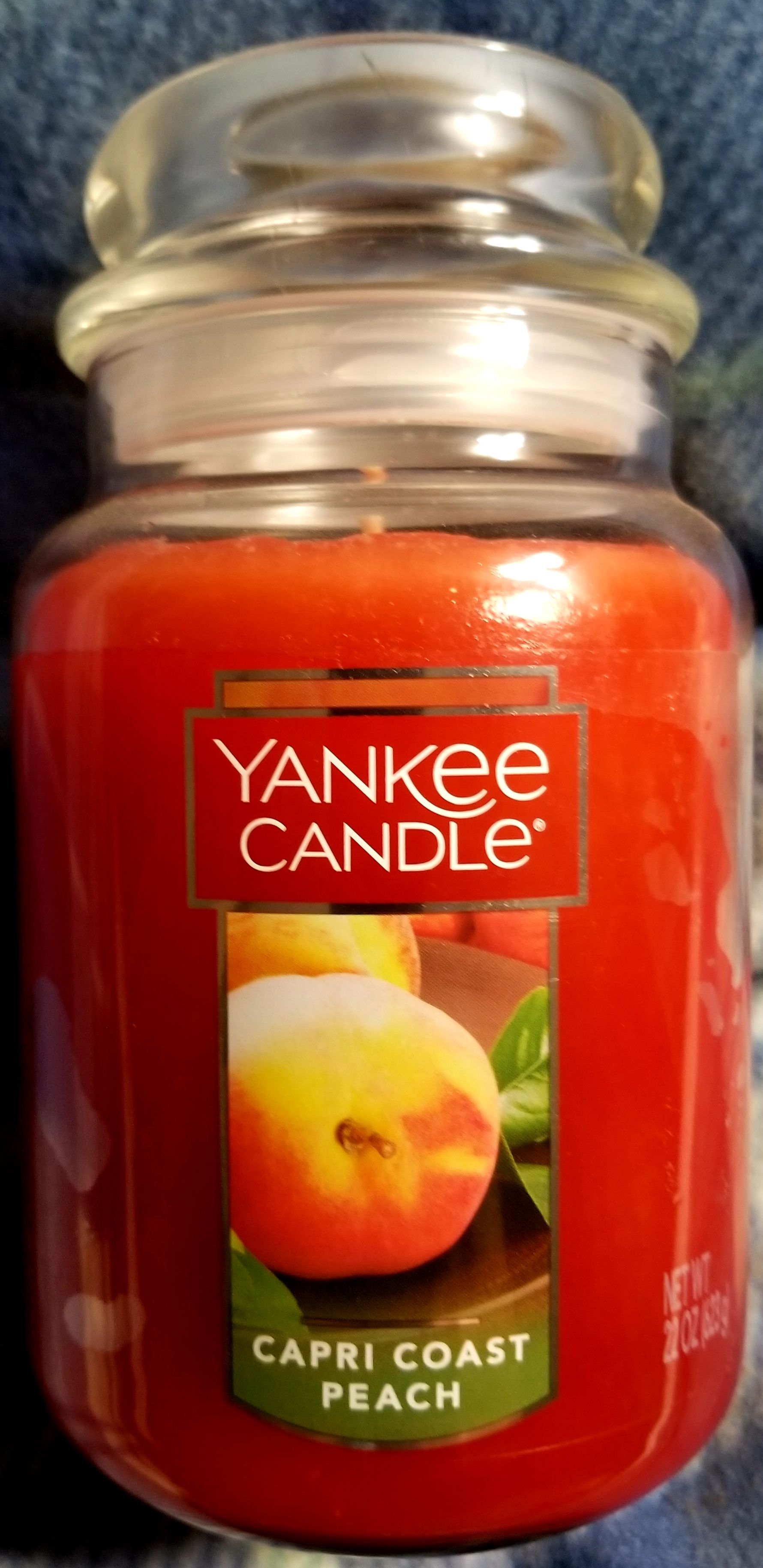 CANDLE: Mediterranean Escape Yankee Capri Coast Peach - Yankee Candle (Mediterranean Escape) action figure collectible - Main Image 1