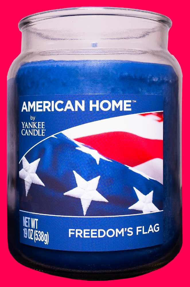 CANDLE: USA Patriotic Yankee Freedom’s Flag 2015 - Yankee Candle (USA Candles) action figure collectible - Main Image 4