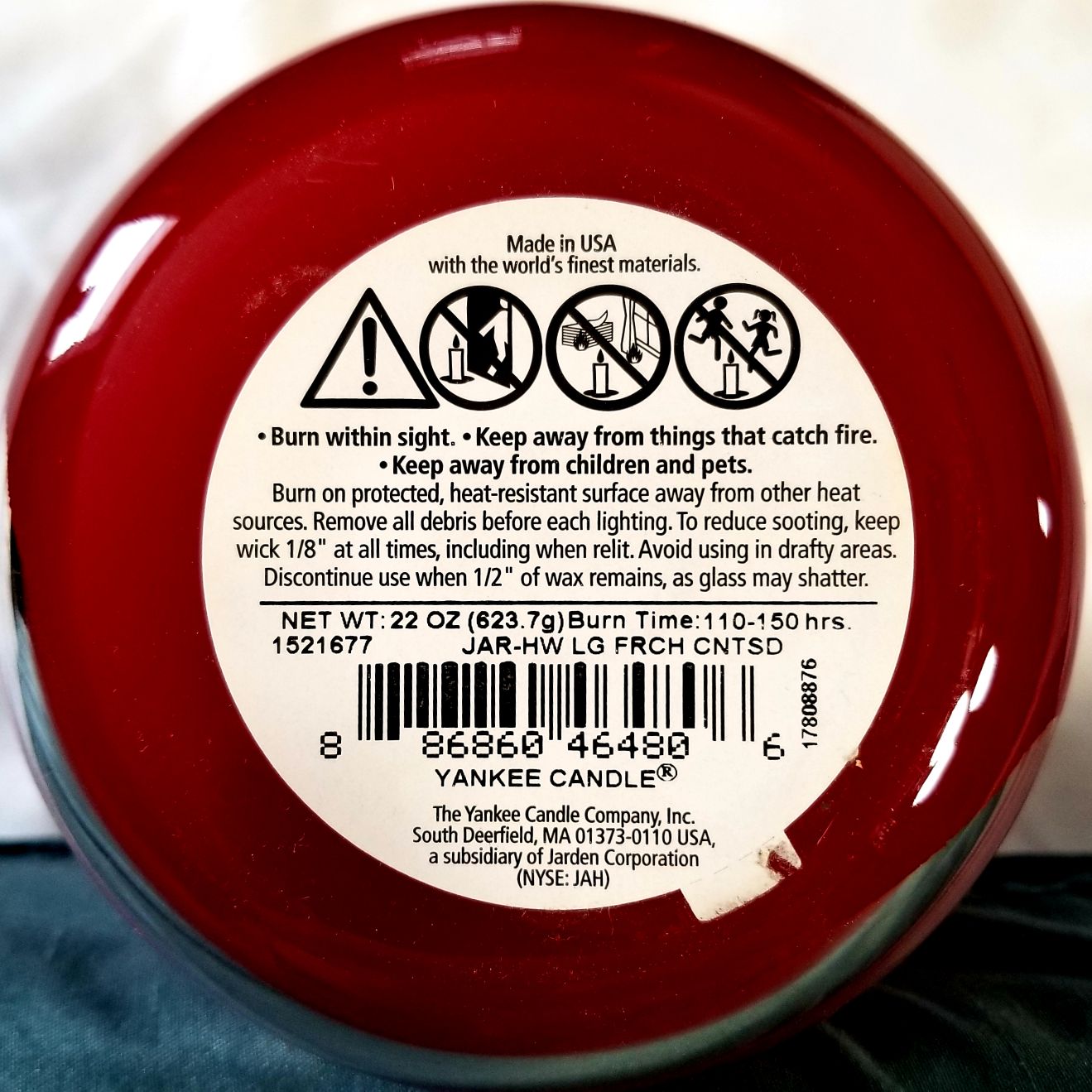 CANDLE: Valentine’s Day Yankee French Countryside 2017 - Yankee Candle (Valentine’s Day Candles) action figure collectible - Main Image 2