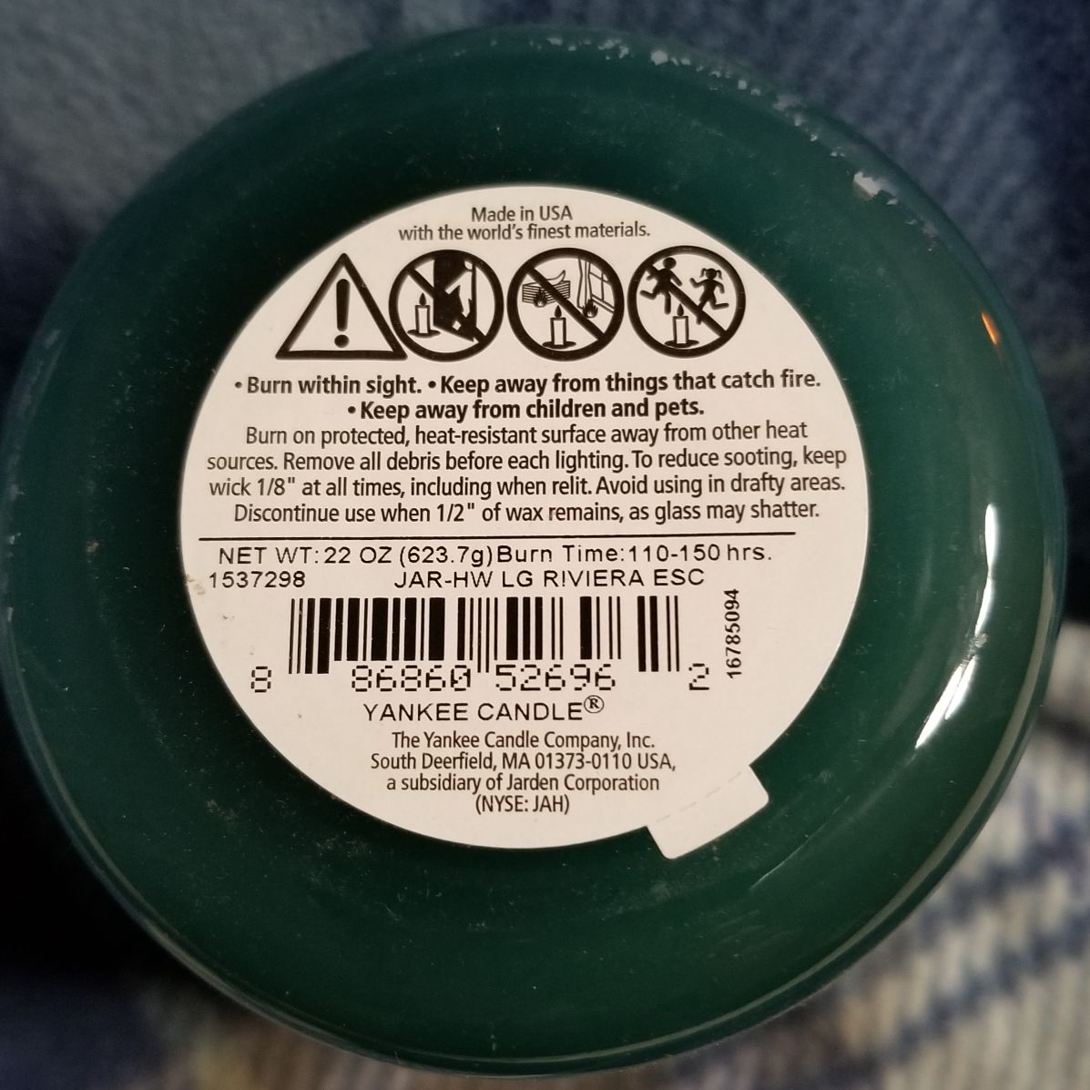 CANDLE: Mediterranean Escape Yankee Riviera Escape - Yankee Candle (Mediterranean Escape) action figure collectible - Main Image 2