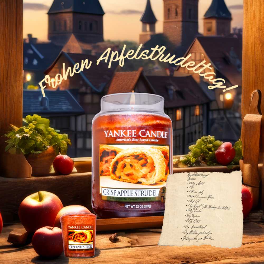 CANDLE: Christmas Yankee Crisp Apple Strudel Favorite Things  2013 - Yankee Candle (Christmas Candles) action figure collectible - Main Image 4