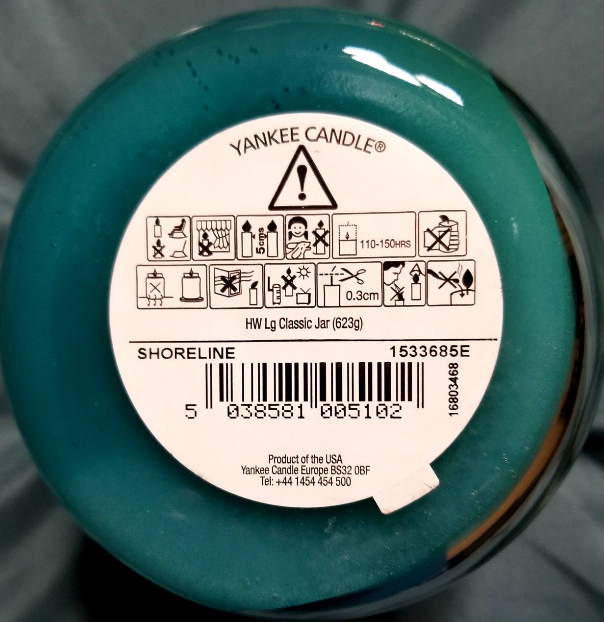 CANDLE: Summer Beach Yankee Shoreline 2016 - Yankee Candle (Beach Candles) action figure collectible [Barcode 5038581005102] - Main Image 2