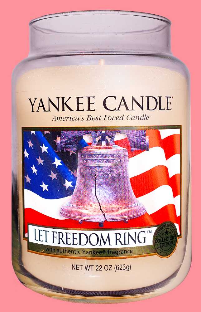 CANDLE: USA Patriotic Yankee Let Freedom Ring 2013 - Yankee Candle (USA Candles) action figure collectible - Main Image 4