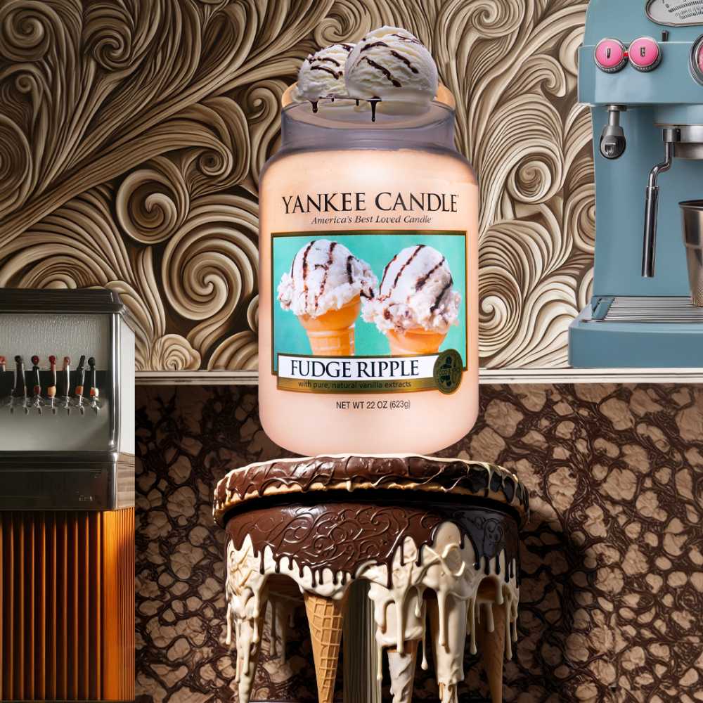 CANDLE: Food Yankee Fudge Ripple 2015 - Yankee Candle (Food Candles) action figure collectible - Main Image 4