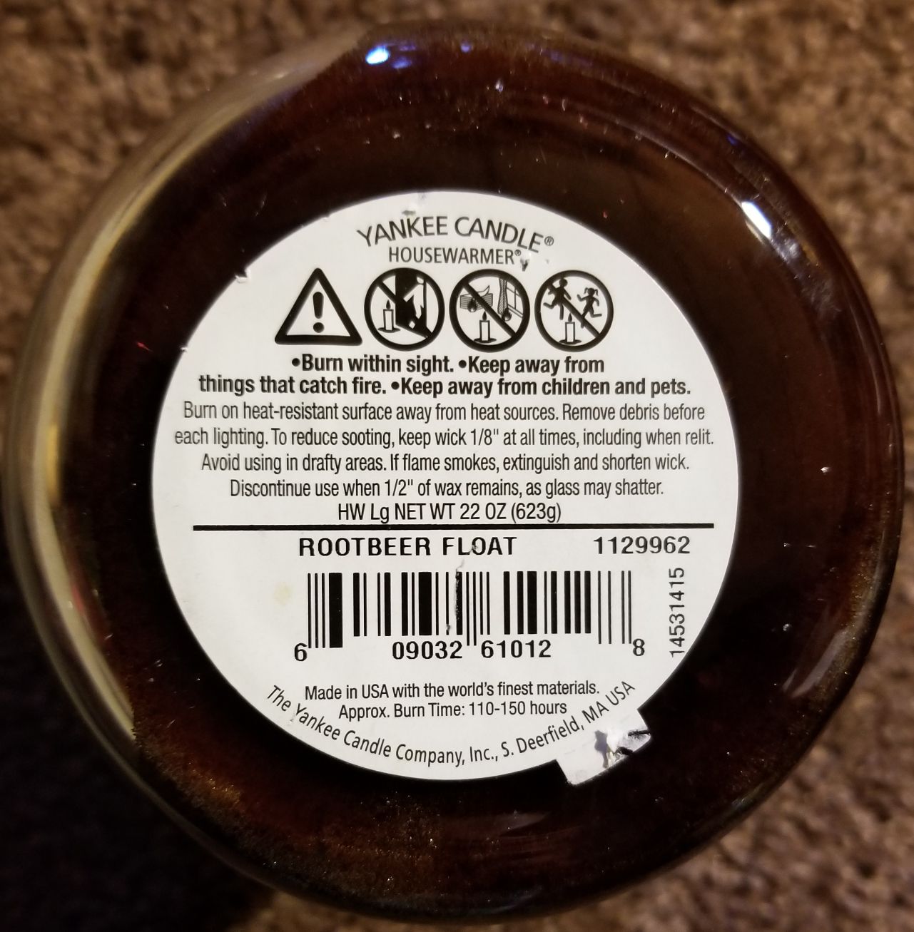 CANDLE: Summer Treats Yankee Rootbeer Float - Yankee Candle (Summer Candles) action figure collectible - Main Image 2