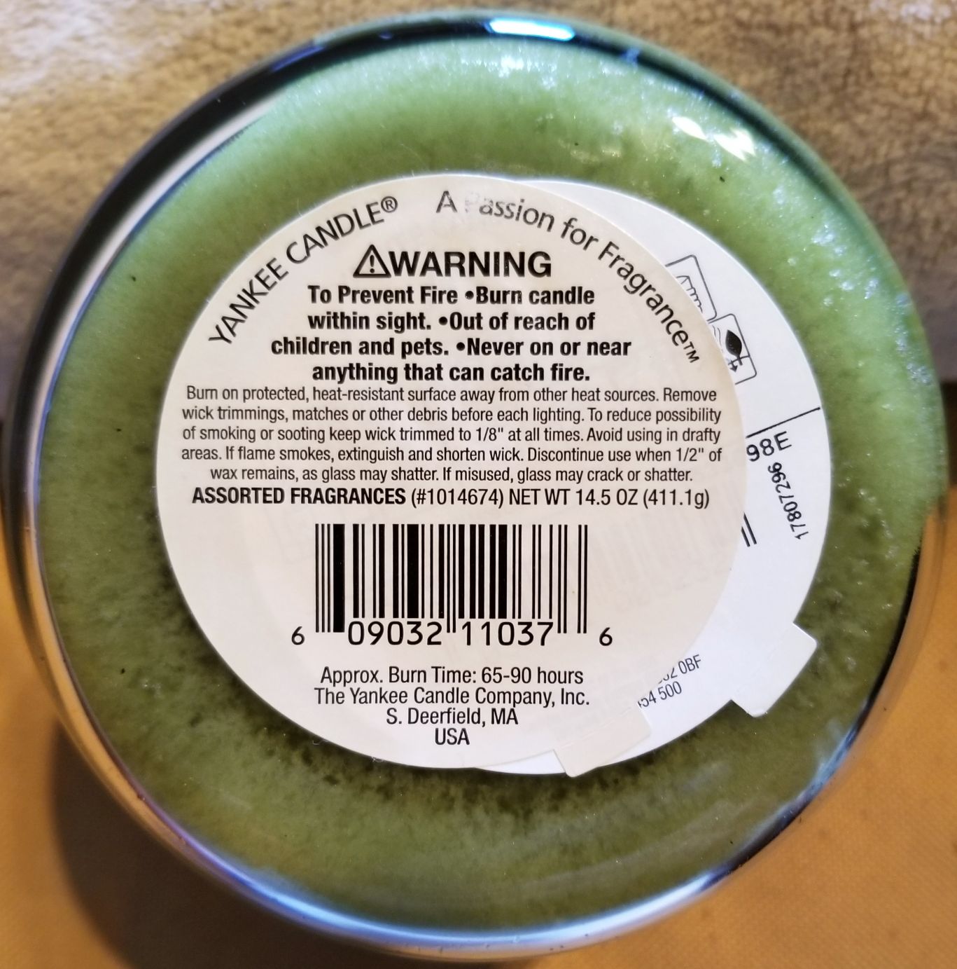 CANDLE: Cinco de Mayo Yankee Cuban Mojito 2017 - Yankee Candle (Cinco de Mayo Candle) action figure collectible - Main Image 2