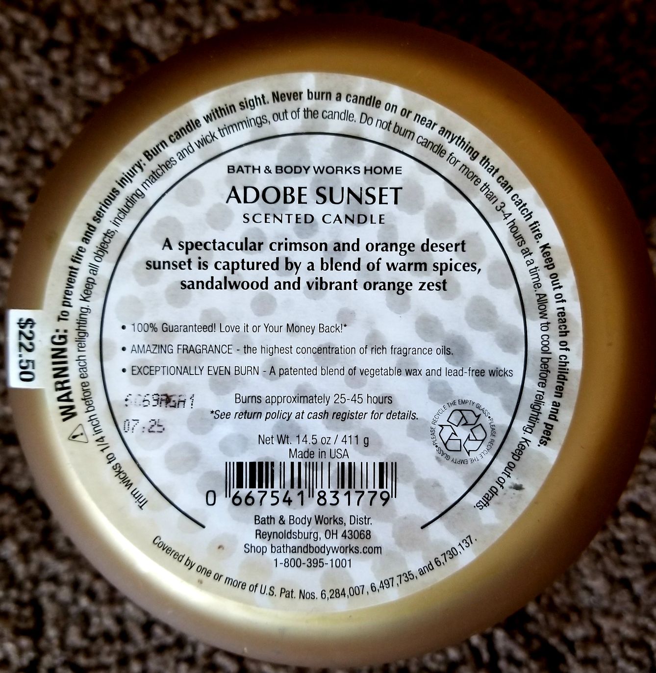 CANDLE: Desert Bath and Bodyworks Adobe Sunset 2016 - Bath & Bodyworks Candle (Desert Candles) action figure collectible - Main Image 2